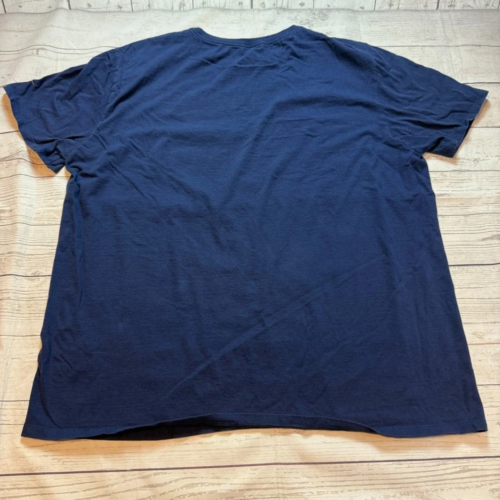 The Nike Tee Denver‎ Broncos NFL Shirt Super Bowl 50 Blue Men's Size XXL